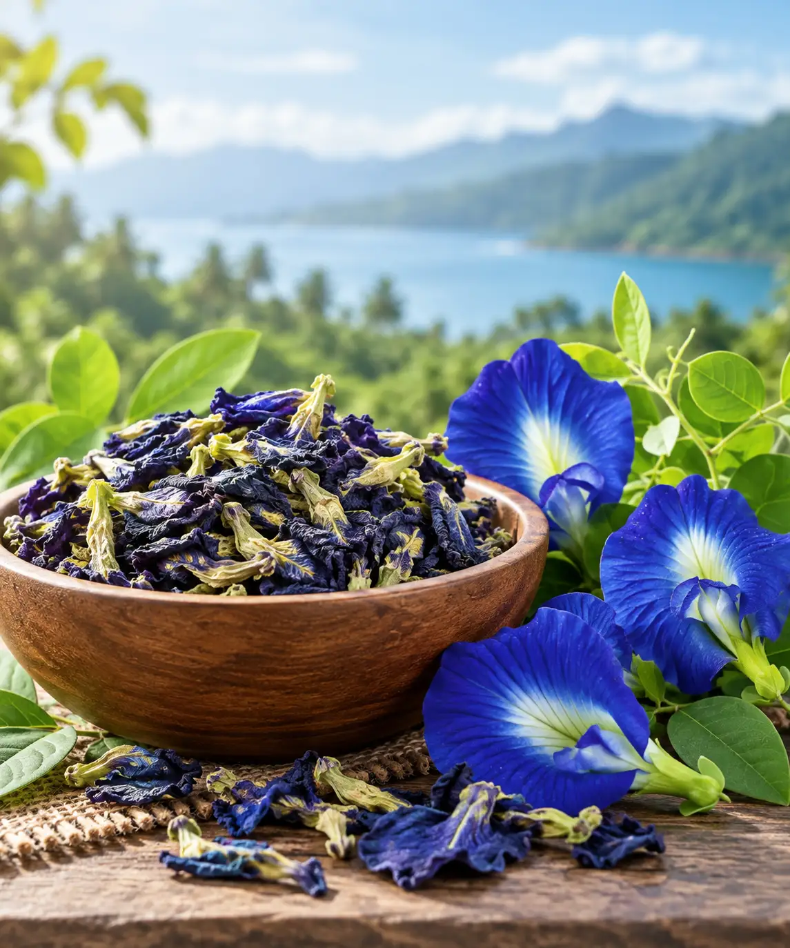 Blue Butterfly Pea Flower